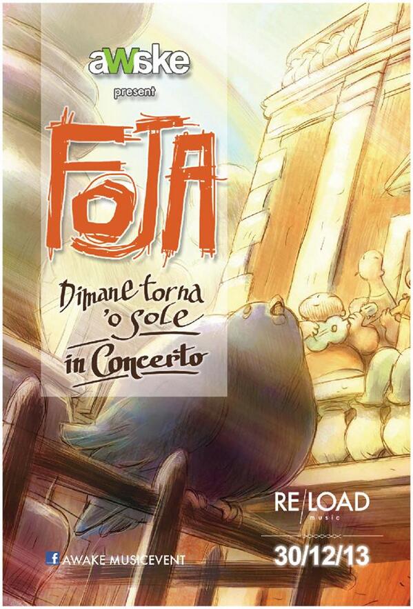 AwakeMusicEvent's tweet image. #Foja + @katresmusic  lunedì 30 dicembre al Re/Load - Torre del Greco -