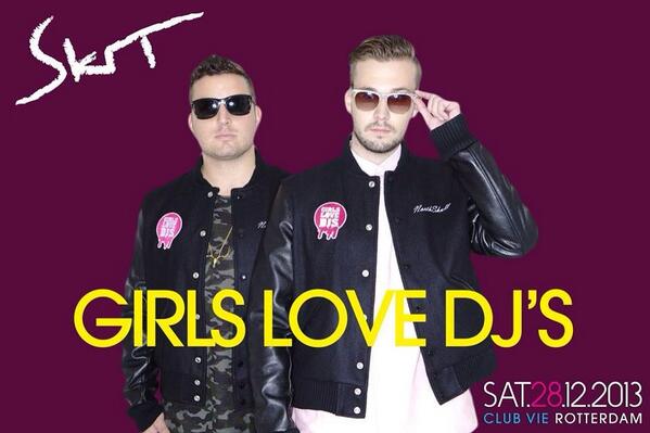 Ze komen vanavond liefde uitdelen op SKIT in Vie. Lets go <a href="/GirlsLoveDJs/">Girls Love DJs</a>