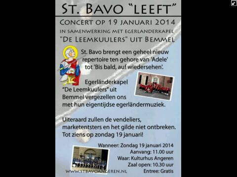 Iedereen is van harte welkom ! #bavo