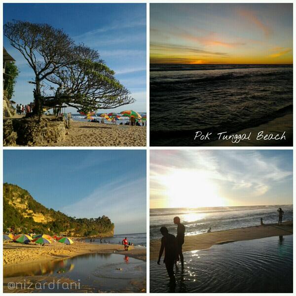 CumaDiJogja's tweet photo. #CumaDiJogja Surga yang tersembunyi di Yogyakarta | Pantai Pok Tunggal, Gunung Kidul  http://t.co/5i5lwwHriM