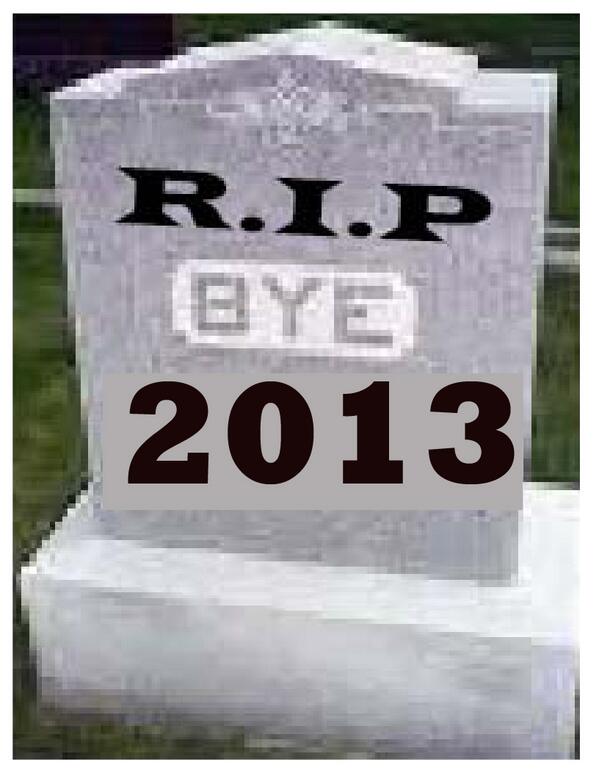 #2013ThingsToBury