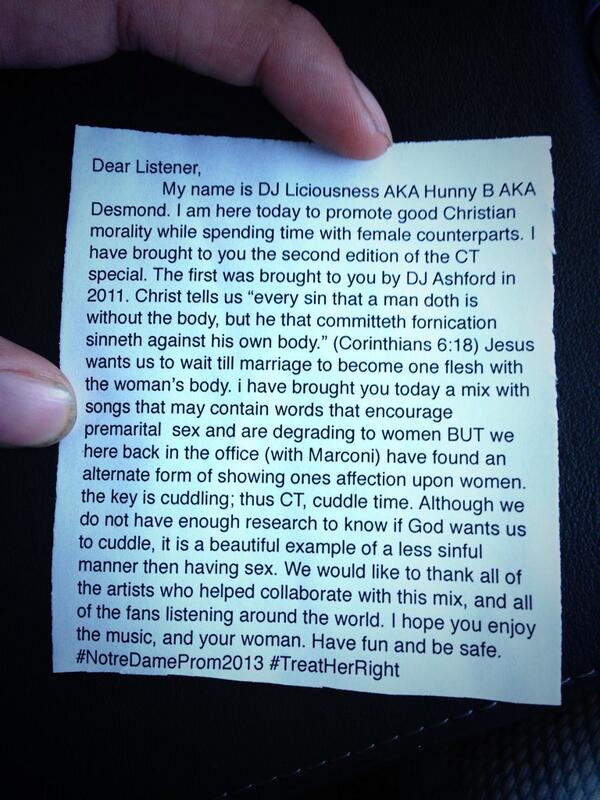 LoveDesmond's tweet image. I just found the CT Spec explanation I wrote for prom night... #MrLuttFoundaCD #HeLikedIt #PromNight2013