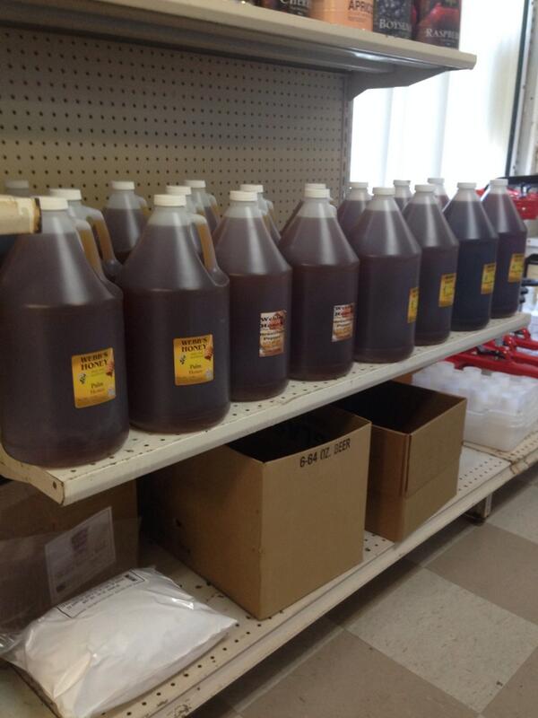 Fresh Honey in stock!#homebrewing #homebrew #mead