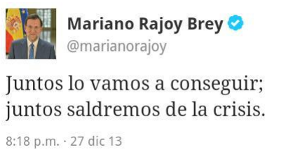 HaSidoETA's tweet photo. Inocentada de Mariano Rajoy. http://t.co/58p9Sezhqq