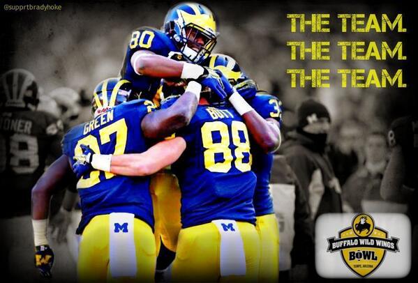 SupportUofM's tweet photo. Fire UP, ][V][ fans! It's GAMEDAY! Can't wait to watch #Team134 under the lights 2nite in Tempe! #GoBlue #BeatKState http://t.co/iu24W4xs5j