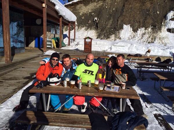 Gran foto con amigos