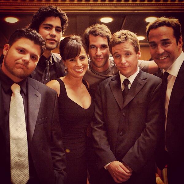 mrdougellin's tweet photo. Table read in ten days. Can't wait to hear their voices instead of mine http://t.co/VfqMmfBjUH