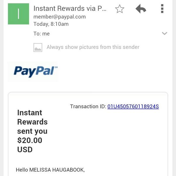 AnointedBlessin's tweet photo. Helped another get on the money train no investment and deposited a $5 to their account.
http://t.co/N8MR1AjV7Q http://t.co/llFykXdZA3