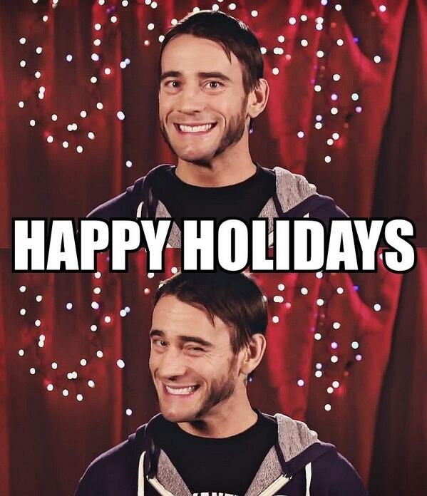 BBella_An_Twins's tweet image. #HappyHolidays @CMPunk #CMPunkArmy