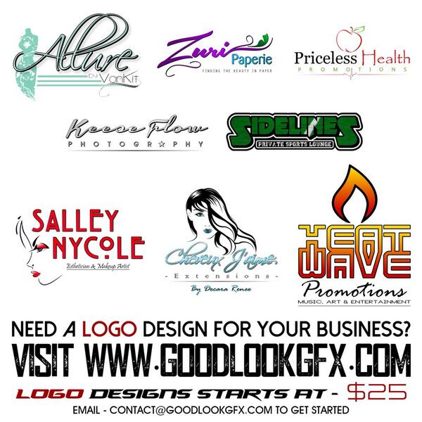iamAlumni's tweet image. Branding is Everything! Starting a business? Need a logo design? Hmu! GoodLookGFX.com logos start at only $25