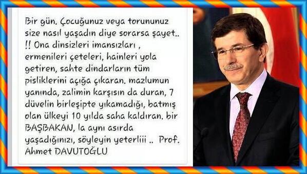 Sayın Bakanımız <a href="/Ahmet_Davutoglu/">Ahmet Davutoğlu</a> bugünleri işaret ediyor  BoşbakanGözler BaşbakanıAnlayamaz