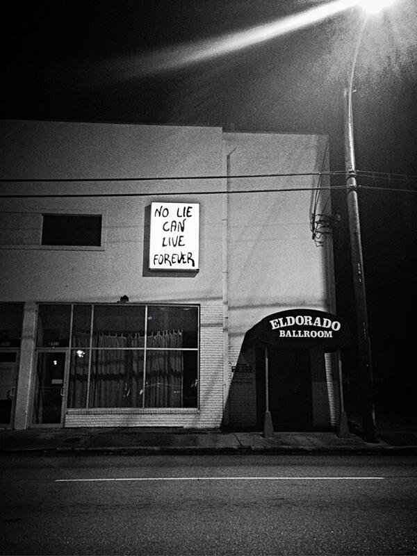 CoreyPaulMusic's tweet image. "No Lie Can Live Forever." #resurrectionhouston #3rdward #TruthIsFreedom