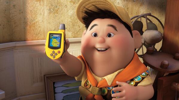 BBC One on Twitter: ""I steered us with my wilderness explorer GPS. Boop  Beep Beep Beep Boop. With this baby, we'll never be lost!" #UP  http://t.co/bq2klM3PCM" / Twitter