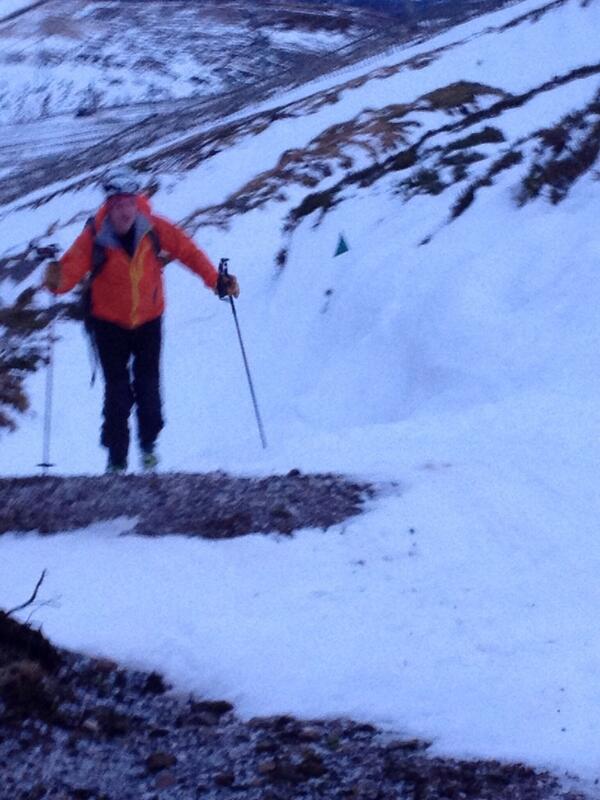 SavegeSue's tweet photo. Skimo first race of the season. @yanwath going so fast he's just a blur! @skimoscotland http://t.co/47OuBjGmX5