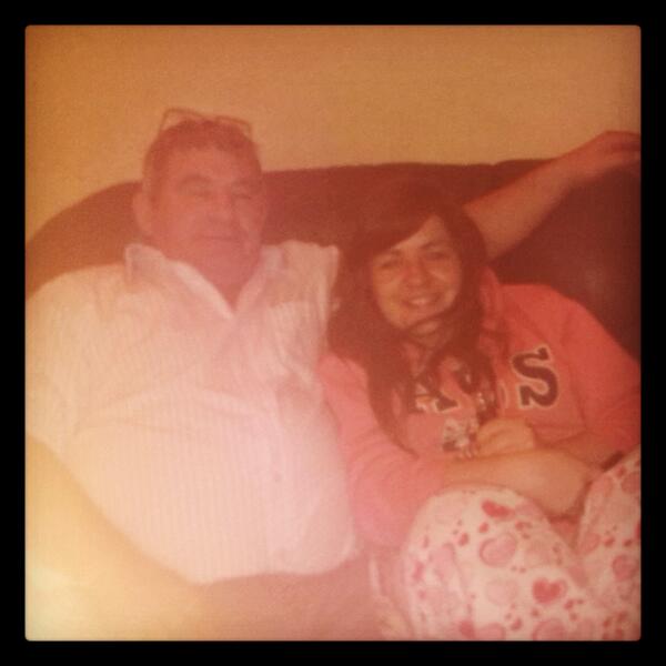LisaRu2010's tweet photo. Me and my daddy Xmas eve http://t.co/cBPTh6ulh0