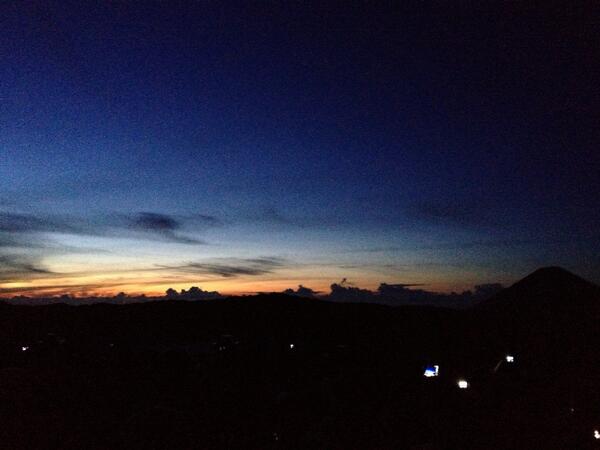 Subhanallah indahnya  sun rise Nya