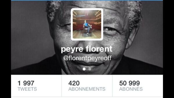 florentpeyreoff's tweet photo. Suspens !!! Qui sera le 51 000ème... Qu il se dénonce !!! http://t.co/pdSyz7iP3Q