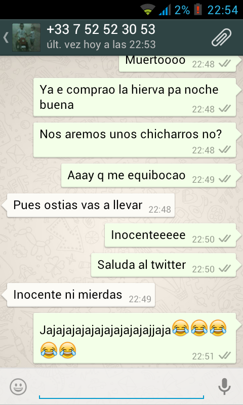 abelkaballero's tweet photo. Inocentada a mi padre, muuuuuy buena jajajajajajaja http://t.co/9UEDFWWD2f