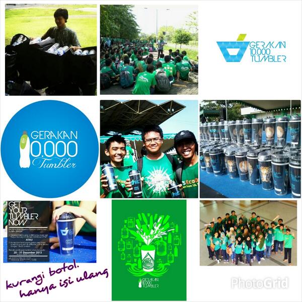 Ahmad Rusdiansyah (@a_rusdiansyah) on Twitter photo BEM ITS giatkan Gerakan 10K Tumbler dng tukarkan botol bekas. Botol bks bs dijual, bs dipakai utk tanam2 <a href="/idberkebun/">Indonesia Berkebun</a> BEM ITS giatkan Gerakan 10K Tumbler dng tukarkan botol bekas. Botol bks bs dijual, bs dipakai utk tanam2 <a href="/idberkebun/">Indonesia Berkebun</a>