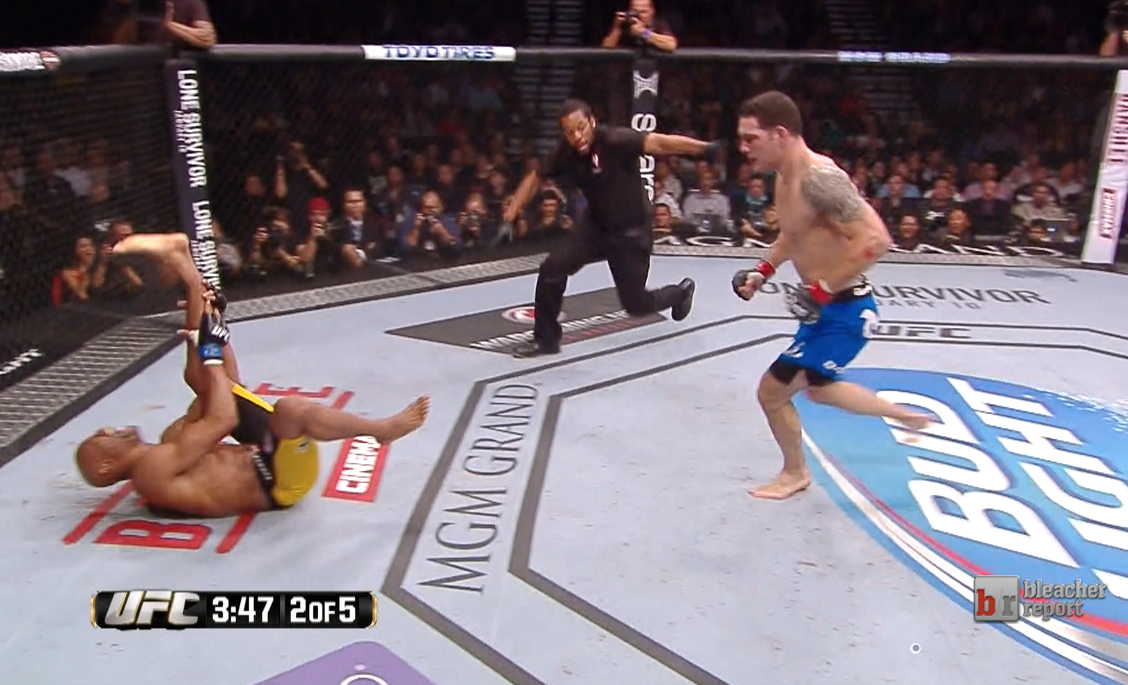 anderson silva vs chris weidman gif