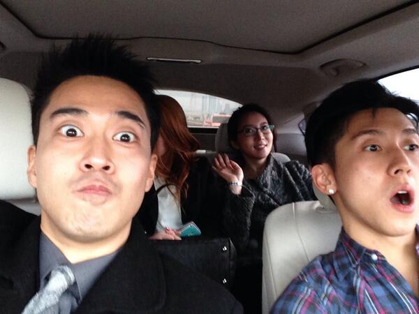 jesterhee's tweet image. @jesterhee: On the way to the suju concert with @Brianjoomuzik!  Emily. Cc. Meejoo!