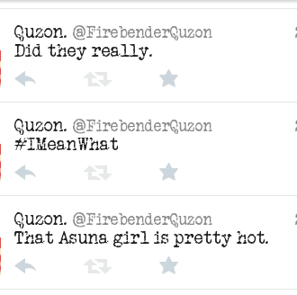 Proof that I saw Asuna first