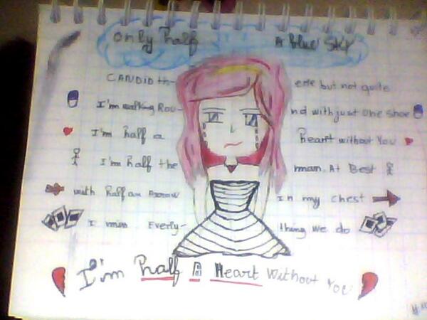 lidiabob22's tweet photo. So i did this coz i love @onedirection  song's Half heart and i hope that you like :) RT if youlike it ^^ http://t.co/SIKYxPczXE