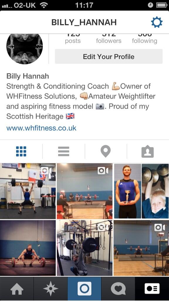 BillyHannahDJ's tweet photo. Follow my journey through the Health &amp; Fitness world and my weightlifting antics on Instagram @billy_hannah #follow http://t.co/LjYHfeVdPG
