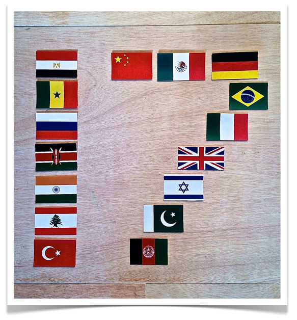 NPRextra's tweet photo. Our third #NPRNOTY: 17 international bureaus in 16 countries. How many of the flags can you name? http://t.co/MJSg0FMI8b