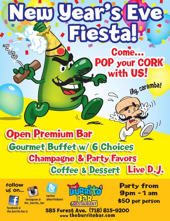 BurritoBarSI's tweet photo. Come pop your cork with us! http://t.co/Dk6AbA660L