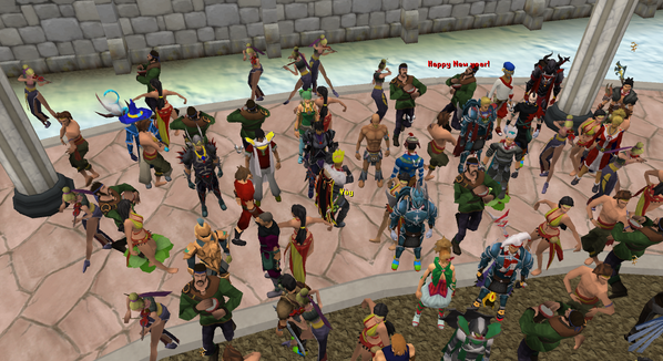 RoohScape's tweet photo. @JagexStevew @JagexTyran 
GE Dance party!!! http://t.co/3I6d2mb3UU