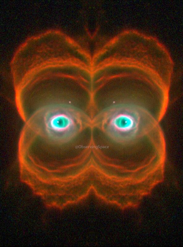 Engraved Hourglass Nebula