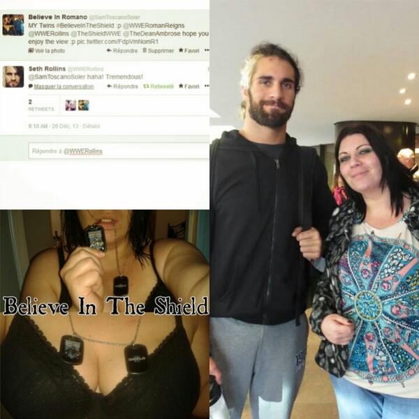 SamToscanoSoler's tweet image. #MemoryOf2013 @WWERollins And I