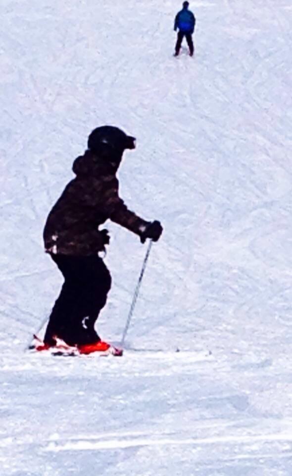jo_belfield's tweet photo. Joe on the black run !! http://t.co/1KCVnBTGvC