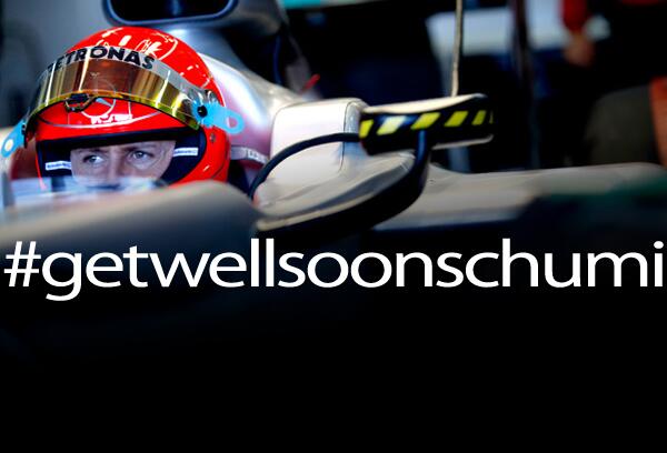 theparcferme's tweet photo. Come on champ! Win this one.
#getwellsoonschumi #f1 #schumacher #formula1 http://t.co/zKE0sgZFkW