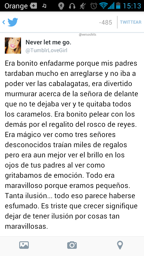 lauracastilla11's tweet photo. Es triste... http://t.co/YDZf8uKzBv
