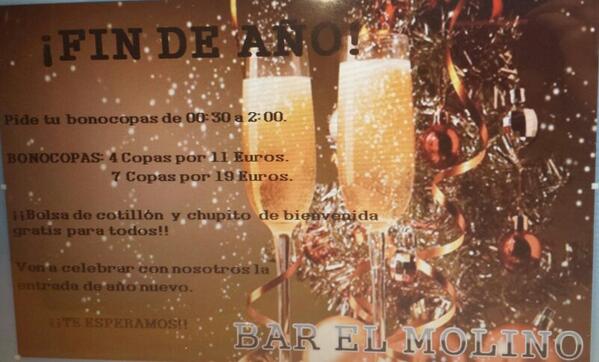 CafeMolino's tweet photo. VAMOS A COMENZAR EL AÑO CON BUEN PIE Y CON ALEGRIA EN EL MOLINO . AQUI OS DEJO EL CARTEL . NO TE LO PIERDAS. http://t.co/qpjMrQ6en3