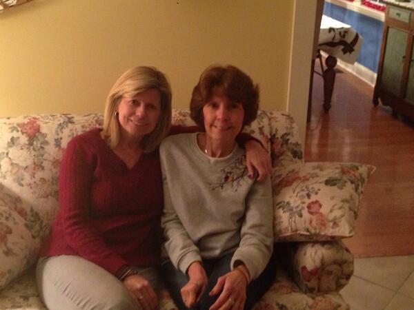 deleckenby's tweet photo. Enjoying some time with my sister at Christmas! http://t.co/MmJiFnFser