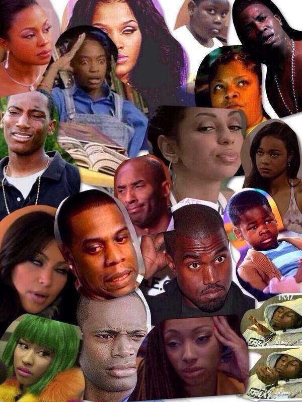 ltTrueQuote's tweet photo. a collage of my daily facial expressions http://t.co/HqHR9CU8Is