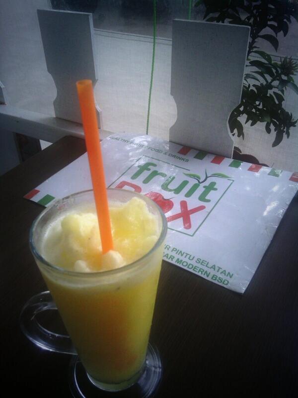 Pineapple Sorbet. Nanas Batu fresh.