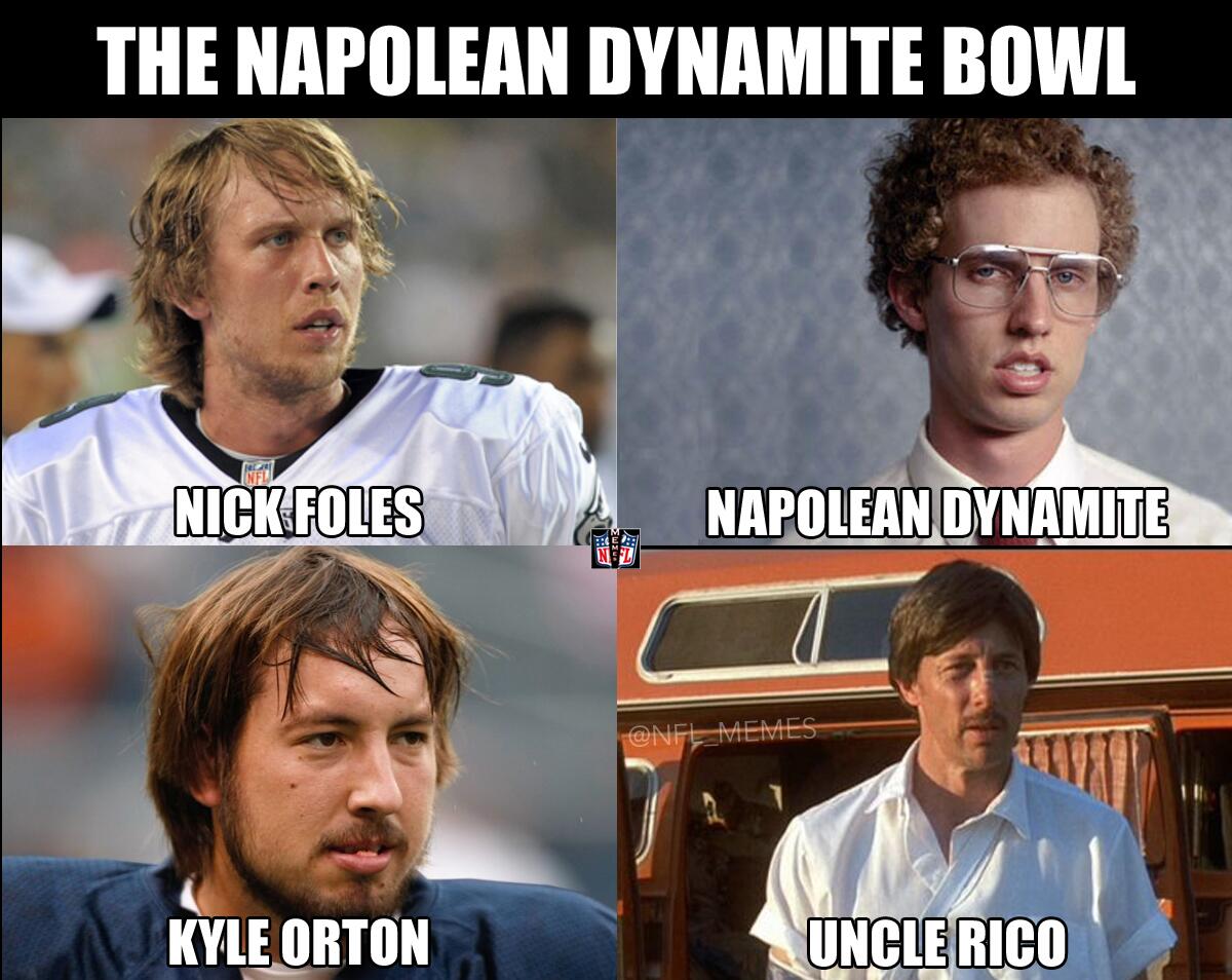 Nfl Memes On Twitter The Napoleon Dynamite Bowl Http T Co