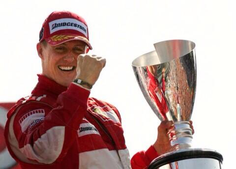 ananegrete's tweet photo. Dios bendiga la vida de Michael Schumacher. El piloto más grande de la historia junto a Ayrton Senna a mi gusto http://t.co/qoulcxm7UE