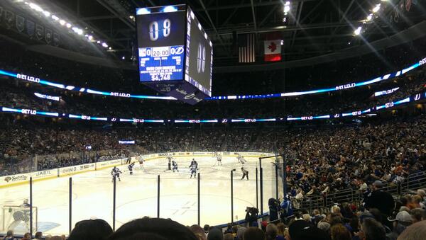 RAndersson94's tweet photo. #LightningVSRangers 3-4 http://t.co/2id8cecAMj