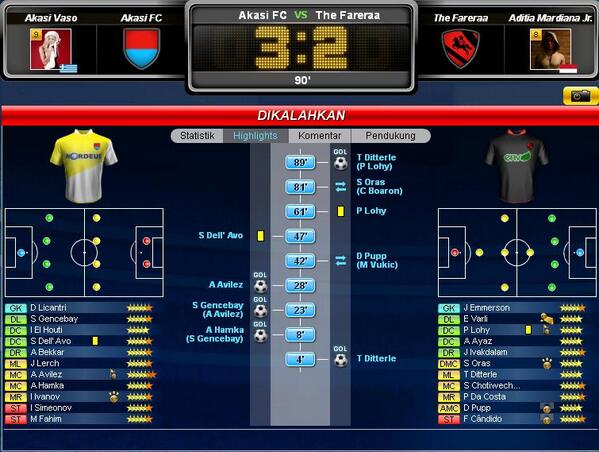 TheFareraaFC's tweet photo. We lost the first leg 3-2 second leg hopefully we can win at least 1-0 to get through to the next round. #topeleven http://t.co/uAmdSP4MDJ