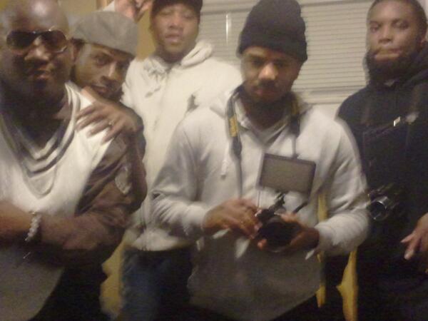 mariotoothumbsup  ..my video man my cuzzo charlie hustle jones my lil brother da boi nut big homie <a href="/my/">John</a> video shoot