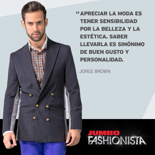 ModaJumbo's tweet photo. Hoy comenzamos analizando junto a @JorgeBrowncott los conceptos de la moda. Según tú... ¿Qué es apreciar la moda? http://t.co/PzMrZK5DrJ
