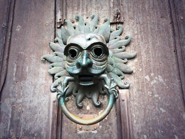 Knocker to Durham cathedral