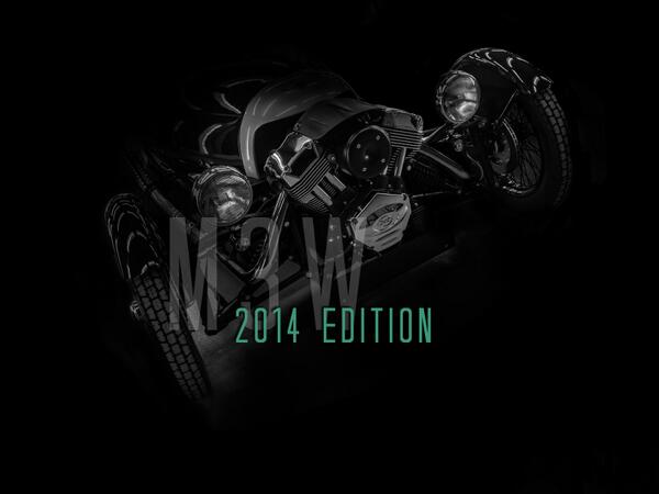 The Morgan 3 Wheeler has recieved updates for 2014! For more information visit the website morgan3wheeler.co.uk