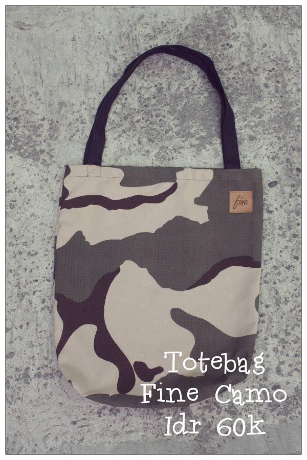 Totebag "Fine Camo" #Fine