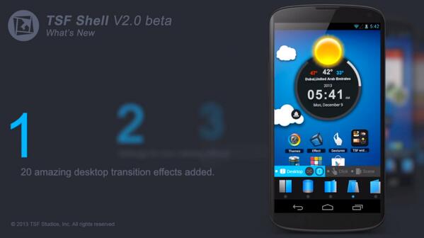 tsfapp's tweet image. TSF Shell V2.0 was just published to Google Play. Major features:  youtu.be/vemTo705Vig